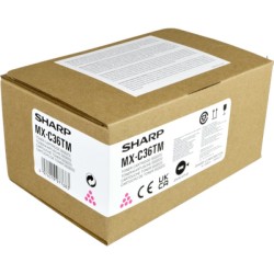 ORIGINAL Sharp toner magenta MX-C36TM ~11700 Seiten
