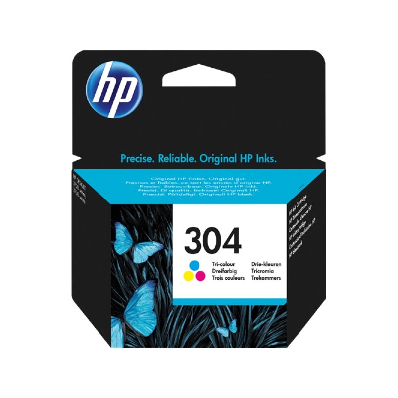 ORIGINAL HP Cartuccia d'inchiostro differenti colori N9K05AE 304 ~100 Seiten