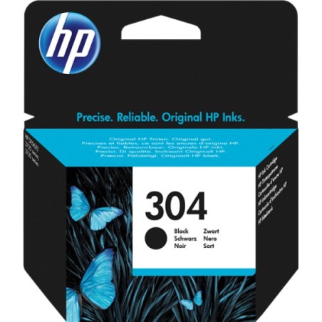 ORIGINAL HP Cartuccia d'inchiostro nero N9K06AE 304 ~120 Seiten