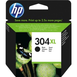 ORIGINAL HP Cartuccia d'inchiostro nero N9K08AE 304 XL ~300 Seiten