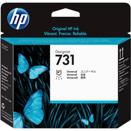 ORIGINAL HP Testina per stampa differenti colori P2V27A 731