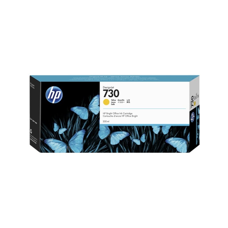 ORIGINAL HP Cartuccia d'inchiostro giallo P2V70A 730 300ml