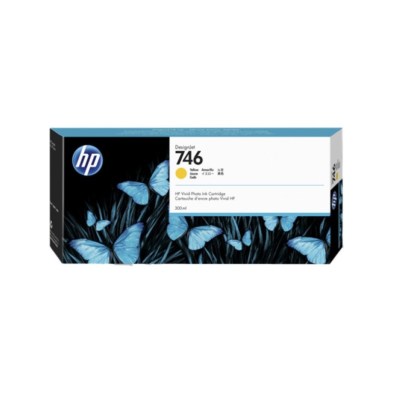 ORIGINAL HP Cartuccia d'inchiostro giallo P2V79A 746 300ml