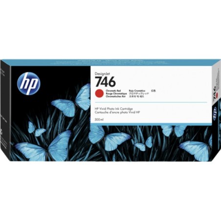 ORIGINAL HP Cartuccia d'inchiostro Rosso P2V81A 746 300ml