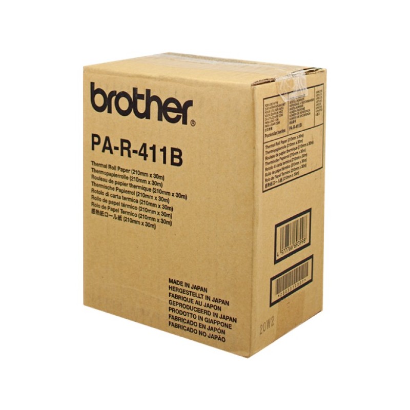 ORIGINAL Brother nastro a trasferimento termico PA-R-411B 6 pezzi a 210 mm x 30 m