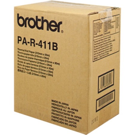 ORIGINAL Brother nastro a trasferimento termico PA-R-411B 6 pezzi a 210 mm x 30 m