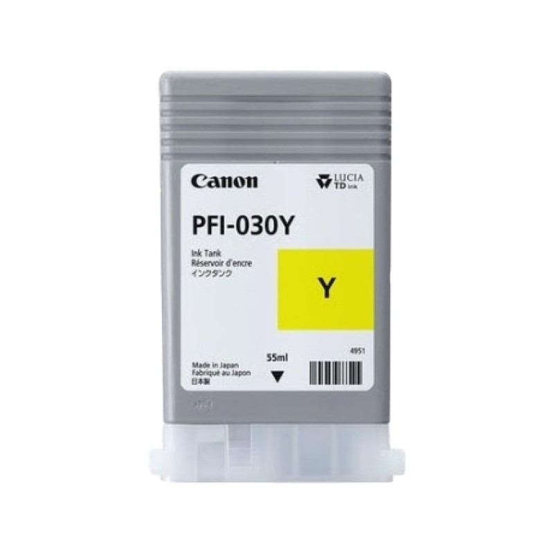 ORIGINAL Canon Cartuccia d'inchiostro giallo PFI-030Y 3492C001 55ml