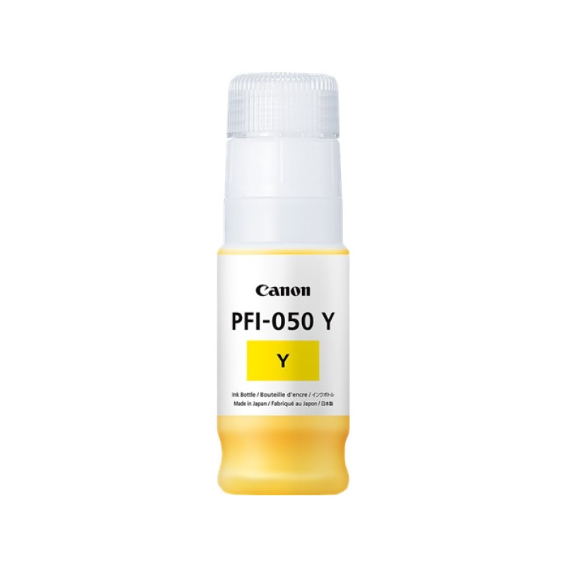 ORIGINAL Canon Cartuccia d'inchiostro giallo PFI-050y 5701C001 70ml
