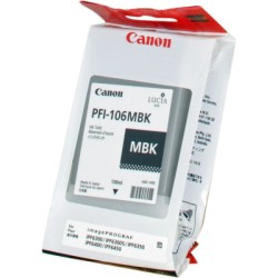 ORIGINAL Canon Cartuccia d'inchiostro Nero (opaco) PFI-106mbk 6620B001 130ml