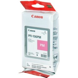 ORIGINAL Canon Cartuccia d'inchiostro magentafoto PFI-106pm 6626B001 130ml