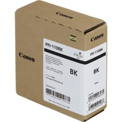 ORIGINAL Canon Cartuccia d'inchiostro nero PFI-110bk 2364C001 160ml