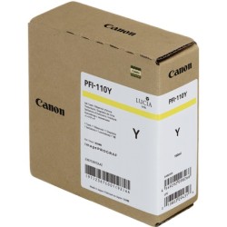 ORIGINAL Canon Cartuccia d'inchiostro giallo PFI-110y 2367C001 160ml