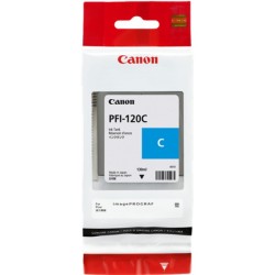ORIGINAL Canon Cartuccia d'inchiostro ciano PFI-120c 2886C001 130ml