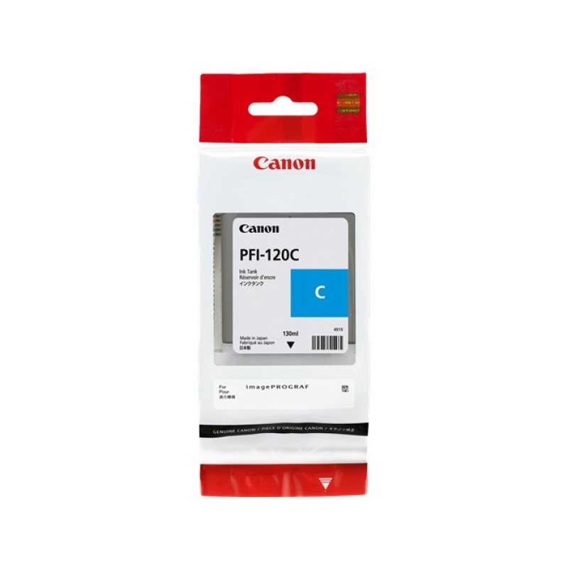ORIGINAL Canon Cartuccia d'inchiostro ciano PFI-120c 2886C001 130ml