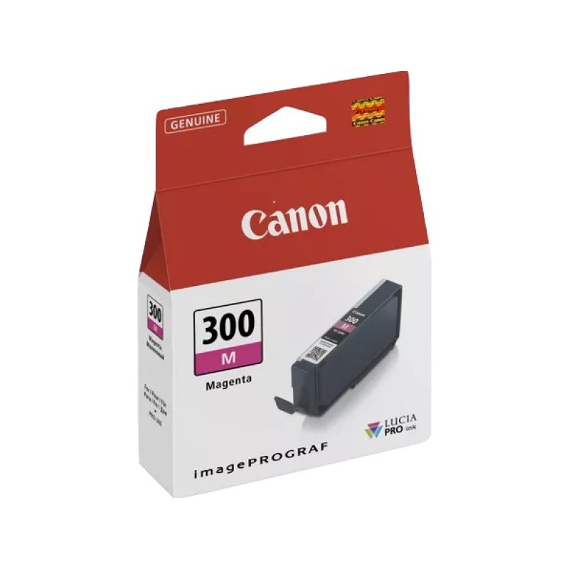 ORIGINAL Canon Cartuccia d'inchiostro magenta PFI-300m 4195C001 14ml
