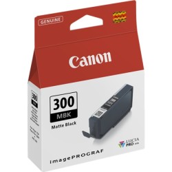 ORIGINAL Canon Cartuccia d'inchiostro Nero (opaco) PFI-300mbk 4192C001 14ml