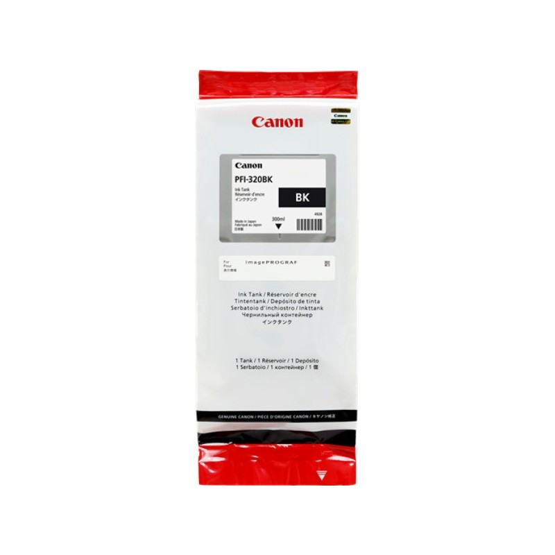 ORIGINAL Canon Cartuccia d'inchiostro nero PFI-320bk 2890C001 300ml