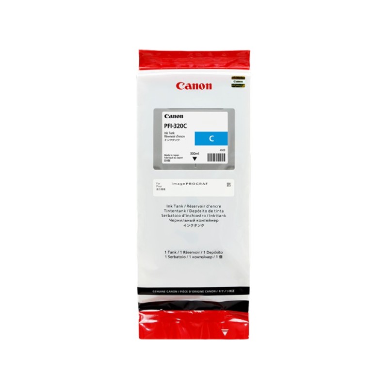 ORIGINAL Canon Cartuccia d'inchiostro ciano PFI-320c 2891C001 300ml