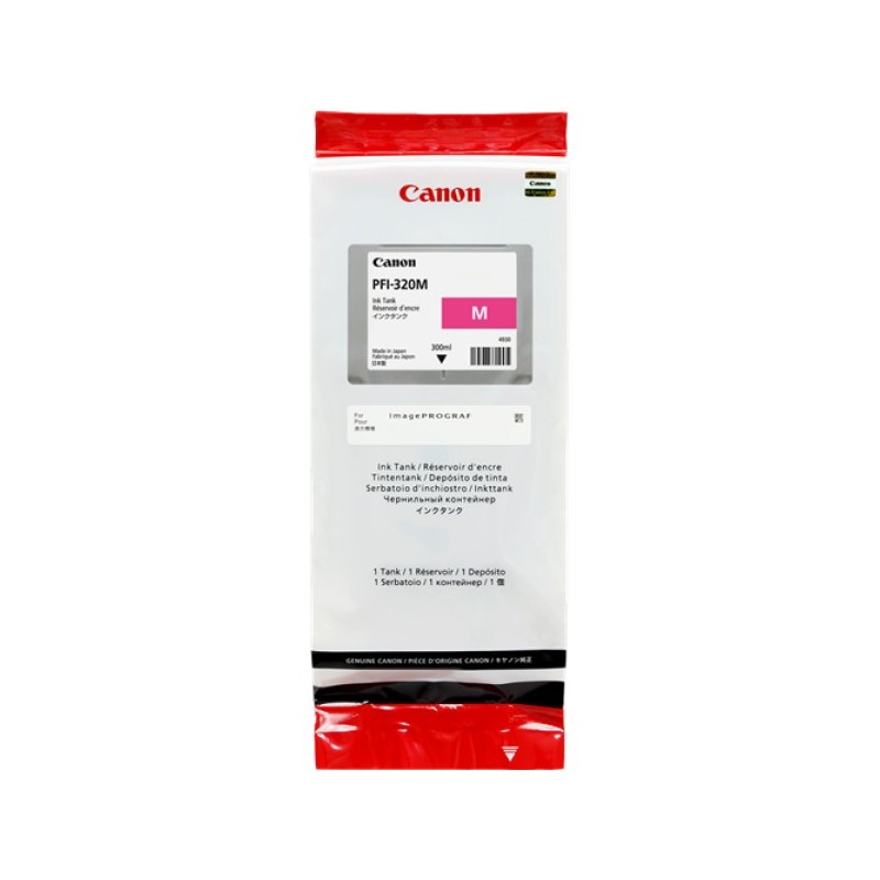 ORIGINAL Canon Cartuccia d'inchiostro magenta PFI-320m 2892C001 300ml