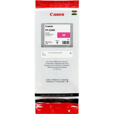 ORIGINAL Canon Cartuccia d'inchiostro magenta PFI-320m 2892C001 300ml
