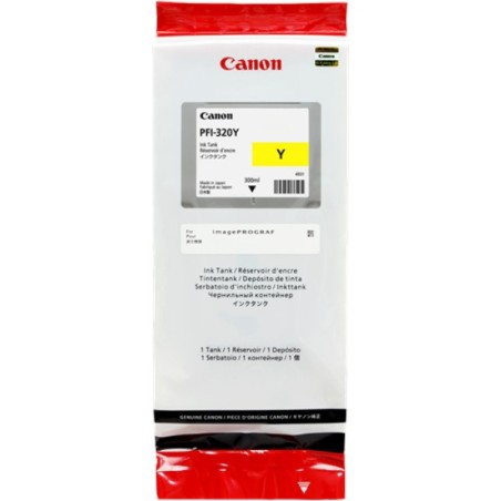 ORIGINAL Canon Cartuccia d'inchiostro giallo PFI-320y 2893C001 300ml