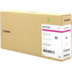 ORIGINAL Canon Cartuccia d'inchiostro magenta PFI-707m 9823B001 700ml