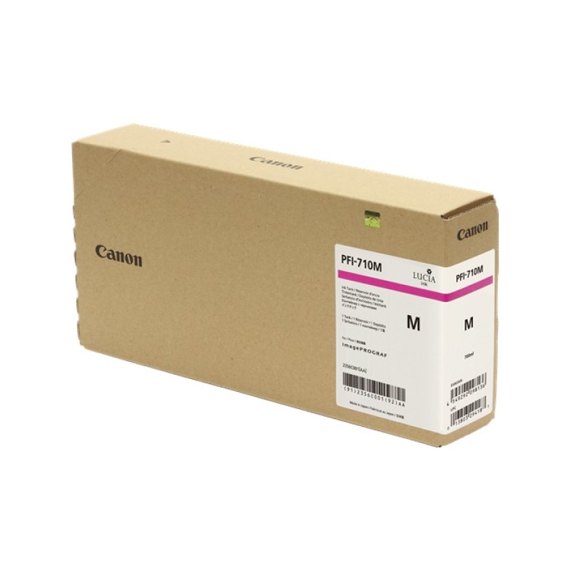 ORIGINAL Canon Cartuccia d'inchiostro magenta PFI-710m 2356C001 700ml