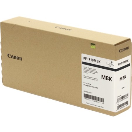 ORIGINAL Canon Cartuccia d'inchiostro nero PFI-710mbk 2353C001 700ml