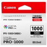 ORIGINAL Canon Cartuccia d'inchiostro Nero (opaco) PFI-1000mbk 0545C001 ~5490 Seiten 80ml