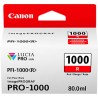ORIGINAL Canon Cartuccia d'inchiostro Rosso PFI-1000r 0554C001 ~5355 Seiten 80ml
