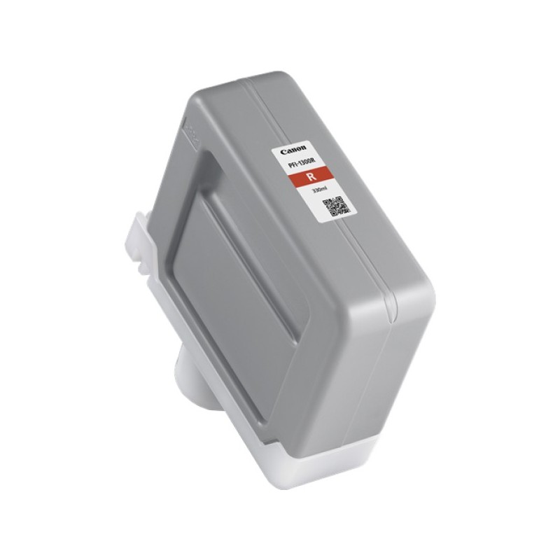 ORIGINAL Canon Cartuccia d'inchiostro Rosso PFI-1300r 0819C001 330ml