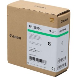 ORIGINAL Canon Cartuccia d'inchiostro Verde PFI-2300g 5284C001 330ml