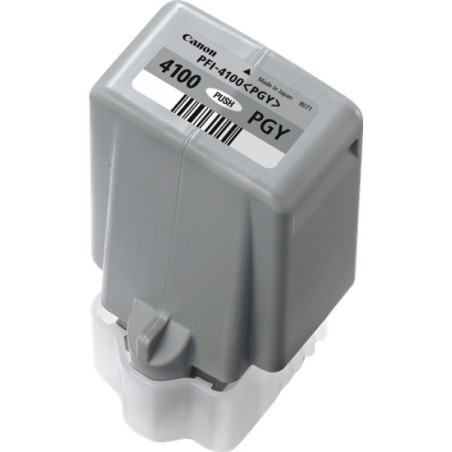 ORIGINAL Canon Cartuccia d'inchiostro Grigio PFI-4100pgy 6784C001 80ml
