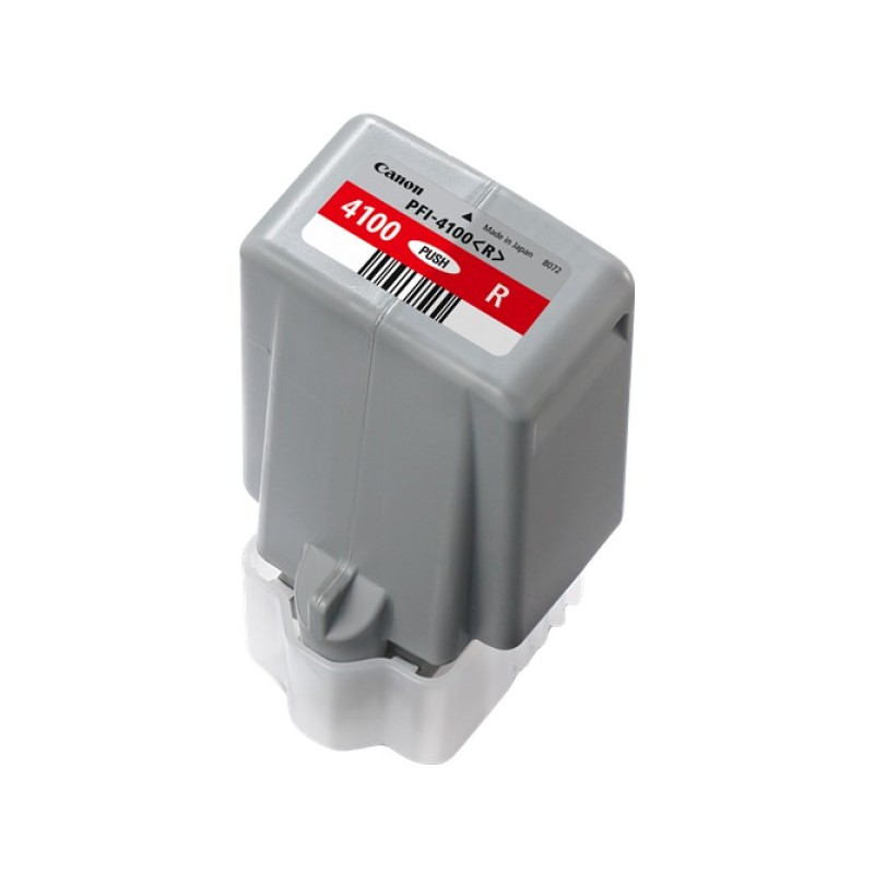 ORIGINAL Canon Cartuccia d'inchiostro Rosso PFI-4100r 6785C001 80ml