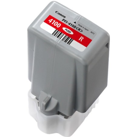 ORIGINAL Canon Cartuccia d'inchiostro Rosso PFI-4100r 6785C001 80ml