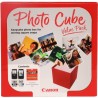 ORIGINAL Canon Value Pack nero / differenti colori PG-560+CL-561 Photo Cube + 13x13 cm Photo Paper Plus Glossy II 40 Blatt ~360 