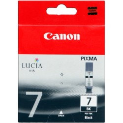 ORIGINAL Canon Cartuccia d'inchiostro nero PGI-7bk 2444B001 ~565 Seiten 25ml