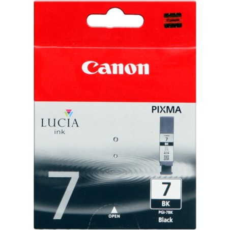 ORIGINAL Canon Cartuccia d'inchiostro nero PGI-7bk 2444B001 ~565 Seiten 25ml