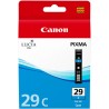 ORIGINAL Canon Cartuccia d'inchiostro ciano PGI-29c 4873B001 ~1800 Seiten 36ml per circa 1.940 foto (Formato 10 x 15 cm)