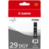ORIGINAL Canon Cartuccia d'inchiostro Grigio PGI-29dgy 4870B001 ~670 Seiten 36ml per circa 710 foto (Formato 10 x 15 cm)