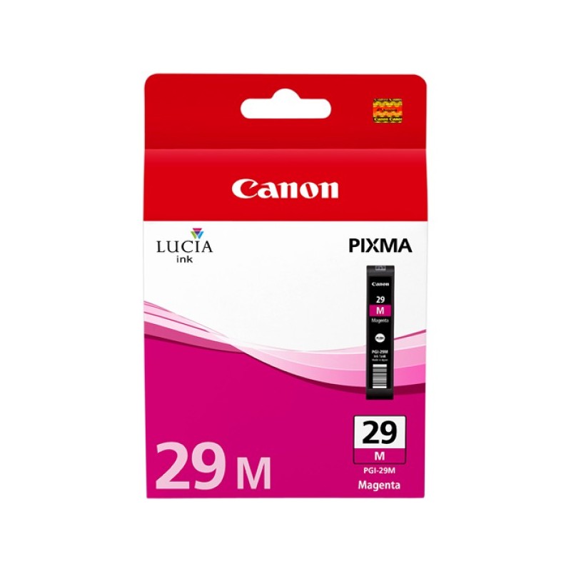 ORIGINAL Canon Cartuccia d'inchiostro magenta PGI-29m 4874B001 ~1755 Seiten 36ml per circa 1.850 (Formato 10 x 15 cm)