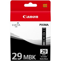 ORIGINAL Canon Cartuccia d'inchiostro nero PGI-29mbk 4868B001 ~1345 Seiten 36ml per circa 1.925 foto (Formato 10 x 15 cm)