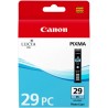 ORIGINAL Canon Cartuccia d'inchiostro ciano PGI-29pc 4876B001 ~1375 Seiten 36ml per circa 1.445 foto (Formato 10 x 15 cm)