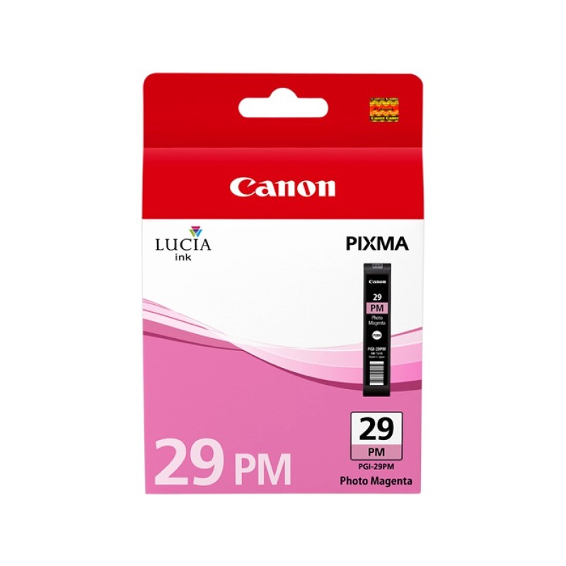 ORIGINAL Canon Cartuccia d'inchiostro magenta PGI-29pm 4877B001 ~1055 Seiten 36ml per circa 1.010 foto (formato 10 x 15 cm)