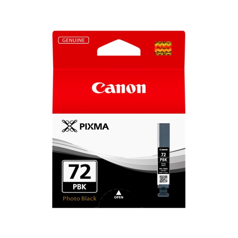 ORIGINAL Canon Cartuccia d'inchiostro Nero (Foto) PGI-72pbk 6403B001 ~510 Seiten 14ml