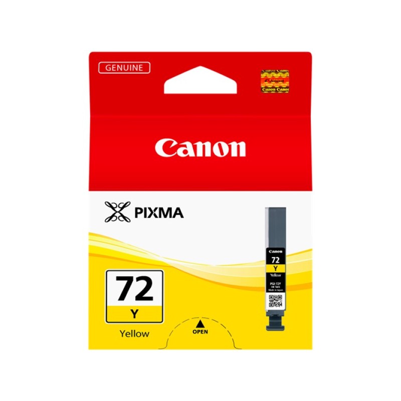 ORIGINAL Canon Cartuccia d'inchiostro giallo PGI-72y 6406B001 ~377 Seiten 14ml