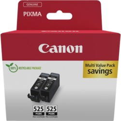 ORIGINAL Canon Multipack nero PGI-525 PGBK Twin 4529B017