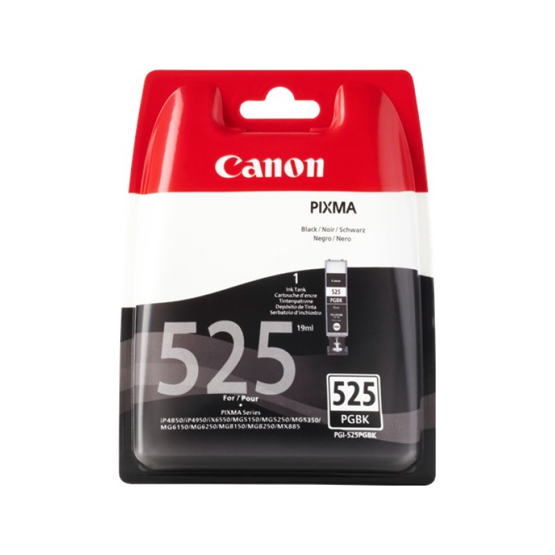 ORIGINAL Canon Cartuccia d'inchiostro nero PGI-525Pgbk 4529B001 ~341 Seiten 19ml