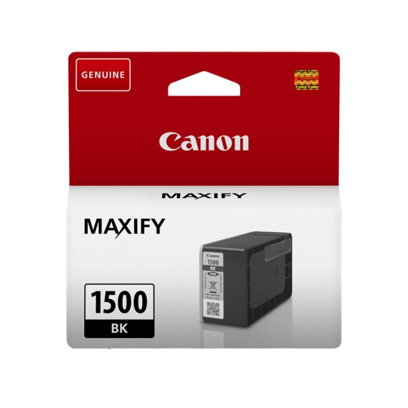 ORIGINAL Canon Cartuccia d'inchiostro nero PGI-1500bk 9218B001 ~400 Seiten 12,4ml