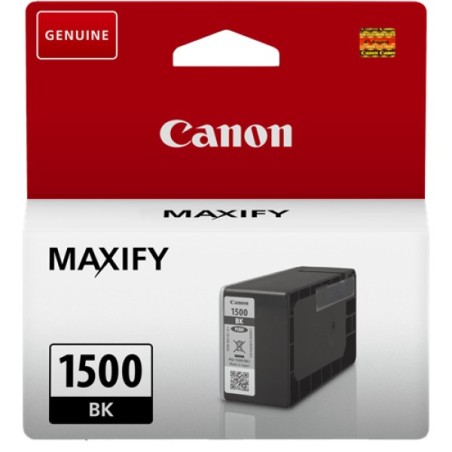 ORIGINAL Canon Cartuccia d'inchiostro nero PGI-1500bk 9218B001 ~400 Seiten 12,4ml